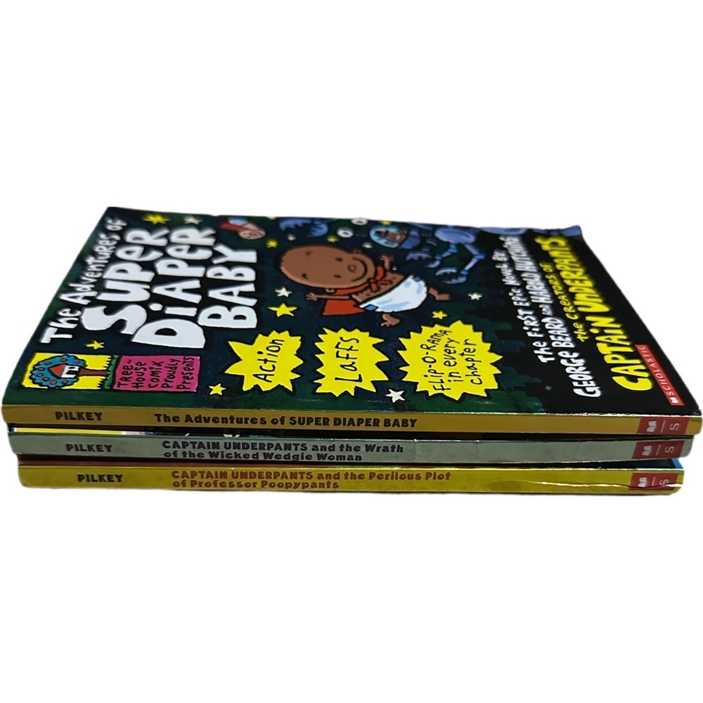 Captain Underpants books - Picture 6 of 10